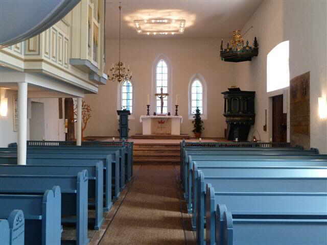 Blick zum Altar